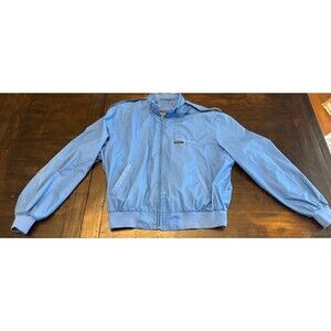 Members Only Blue Windbreaker Jacket Coat Vintage 1980's - Men's Size 44
